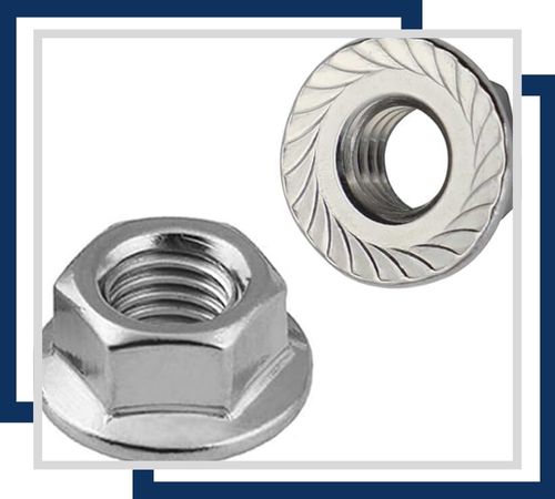 Stainless Steel Flange Hex Nuts in uk